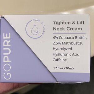 GoPure Tightening & Lifting Neck Cream